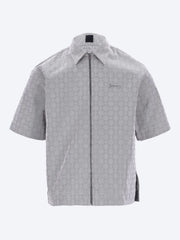 Zip front boxy short sleeve shirt ref: