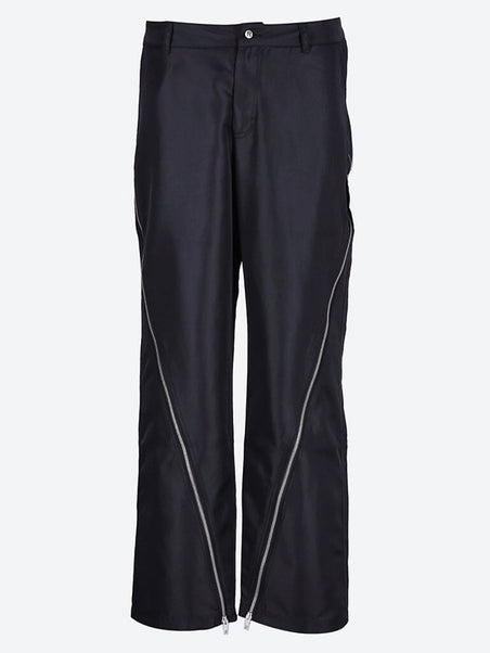 Zip panel pant