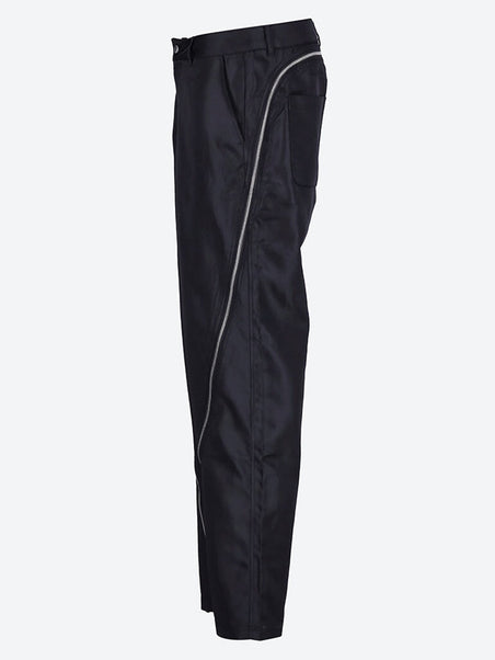 Pantalon de panneau zip