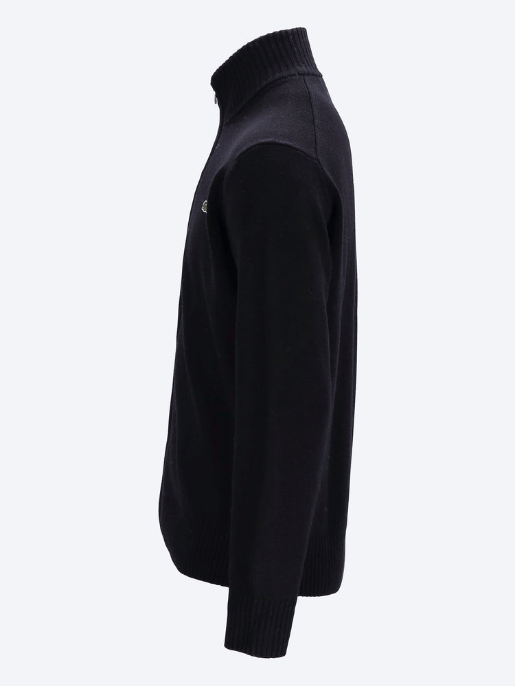 Zip-up cardigan sweater 2