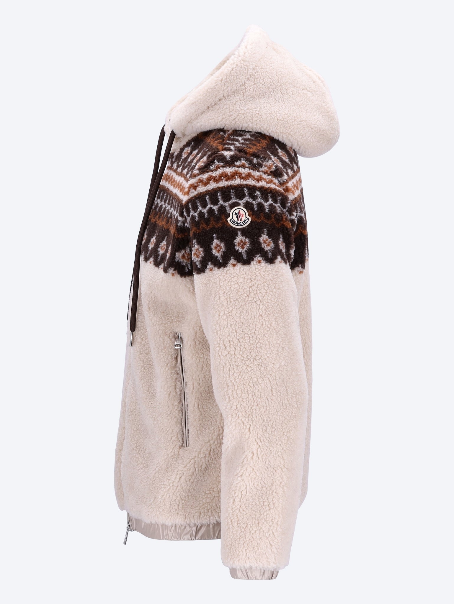 Teddy Jacquard Zip Up Cardigan 2