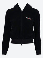 Zip-up fitted hoodie ref: