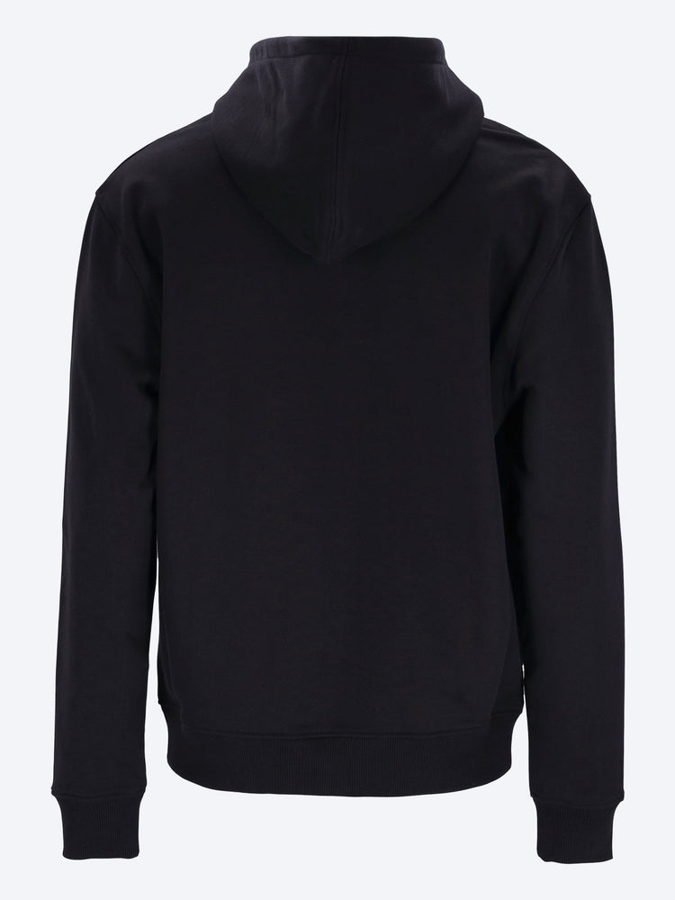 Zippe ami de coeur rouge hoodie 3