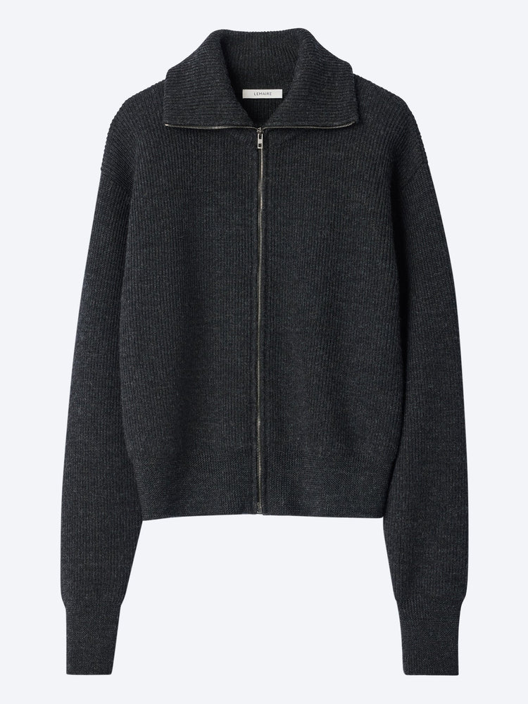 Strickjacke mit Reißverschluss 1