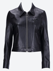 Zipped iconic leather jacket ref: