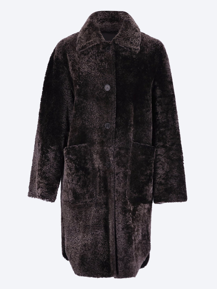 Manteau en nappa Zoey merinillo alba 2