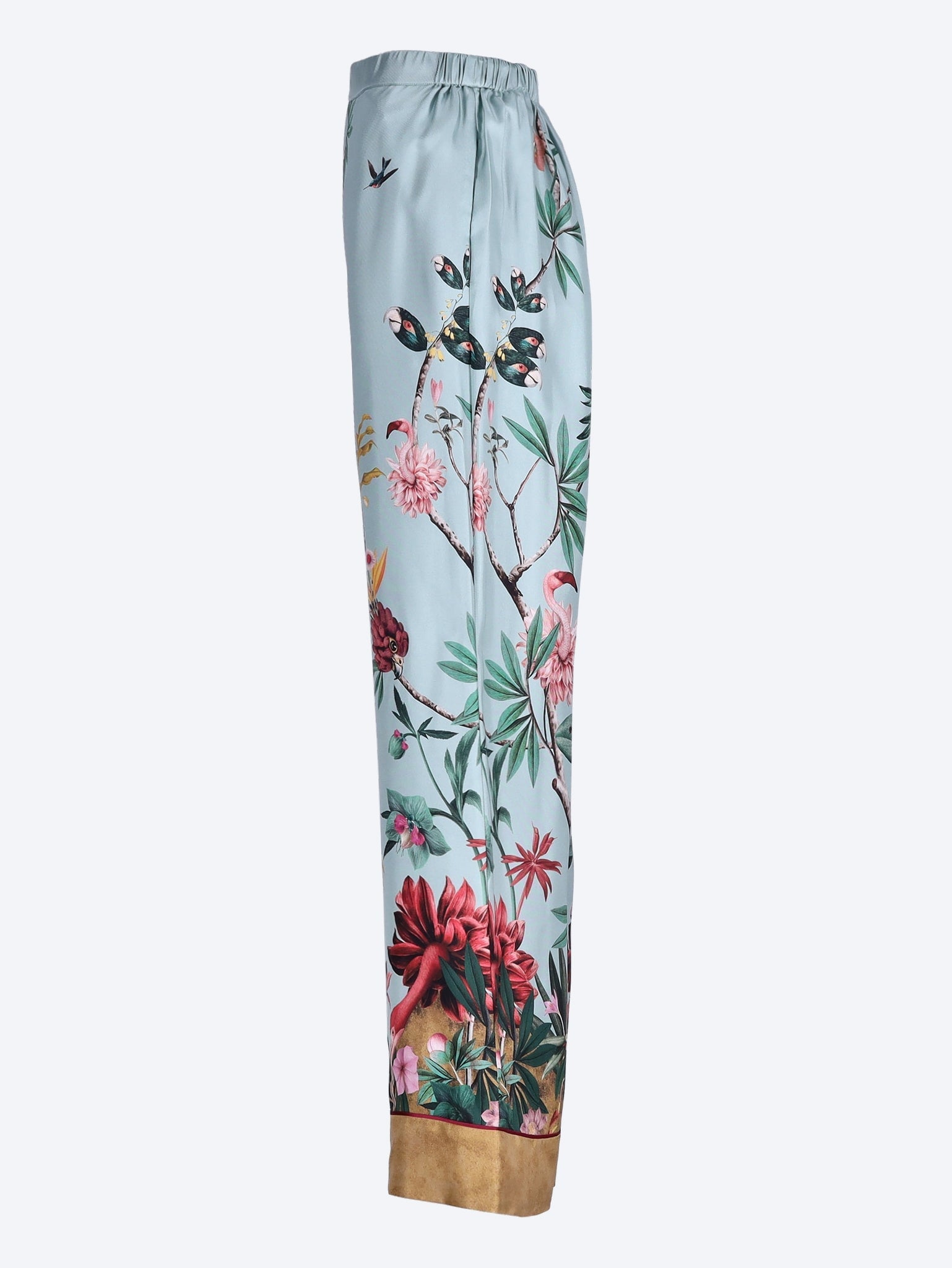Zooflora panel pajama pants 2