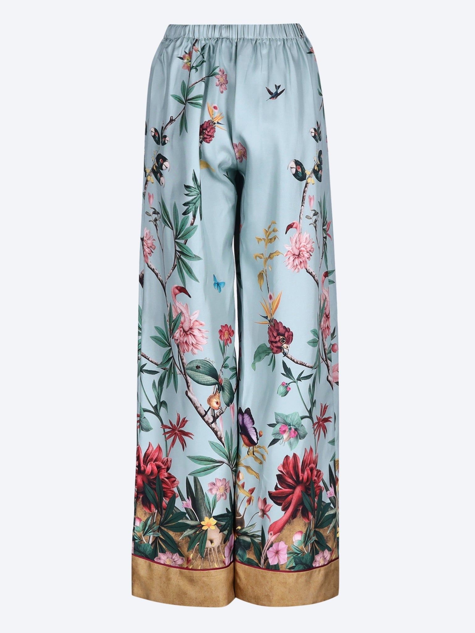 Zooflora panel pajama pants 3