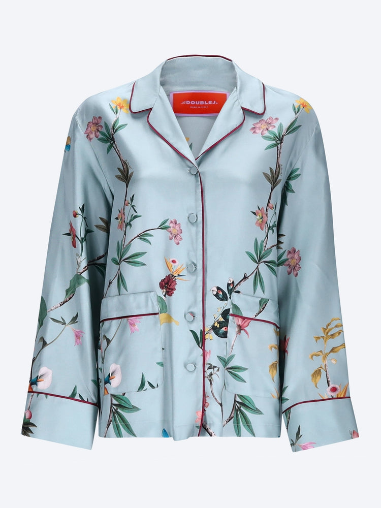 Zooflora panel pajama shirt 1