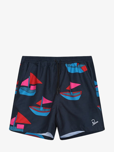 Paper boats swim shorts