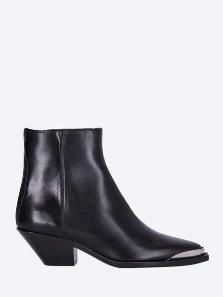 Bottes de cheville en cuir adnae