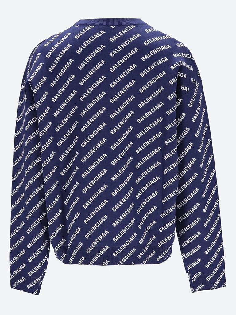 All-over crewneck sweater 3