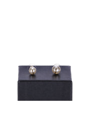 CASSANDRE pearl earrings in metal ref: