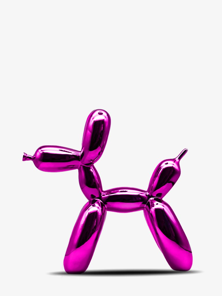 Balloon dog limited edition (after) jeff koons pink 1