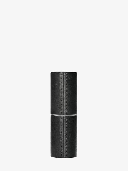 Black fine leather case