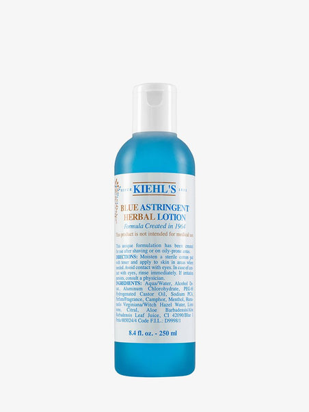 Blue herbal lotion
