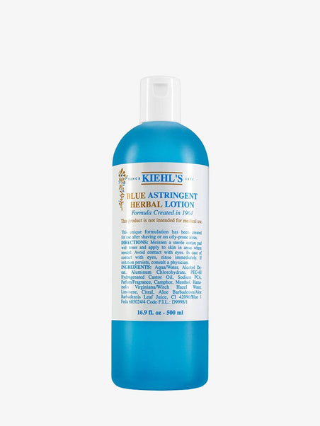 Blue herbal lotion