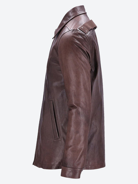 Veste rembourrée en cuir Brad