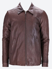 Brad leather padded jacket ref: