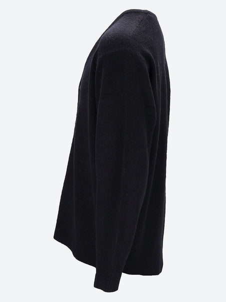 Cardigan brossé