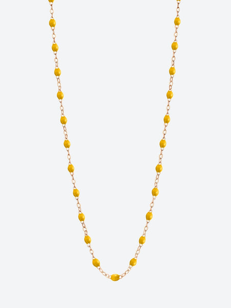Collier jaune canari
