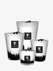 Candle feathers black ref: