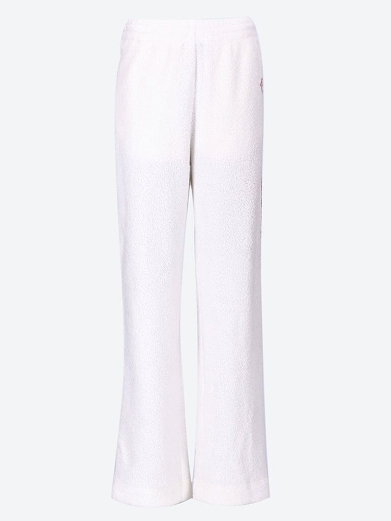 Cashmere terry track pants 1
