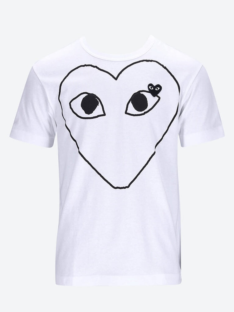 T-shirt CDG Play Black Heart 1