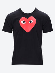 T-shirt CDG Play Red Heart ref: