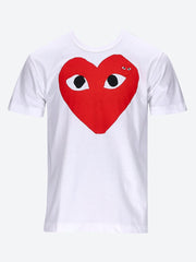 T-shirt CDG Play Red Heart ref: