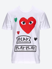T-shirt CDG Play à manches courtes ref: