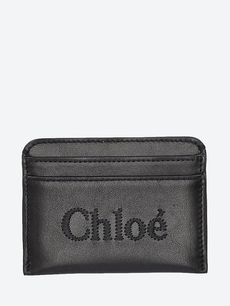Chloe sense leather card holder