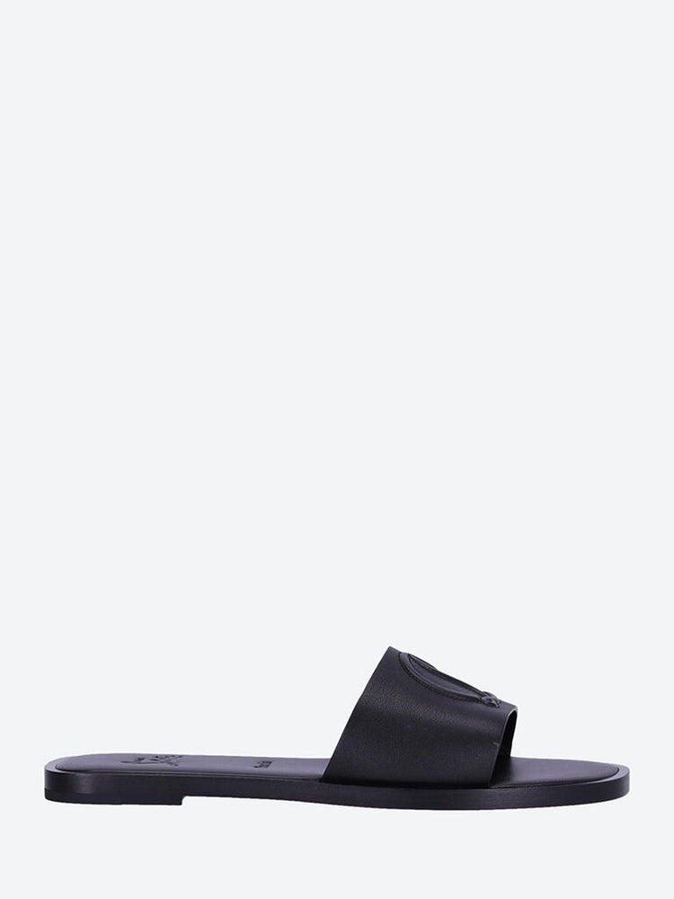 Cl leather mules 1