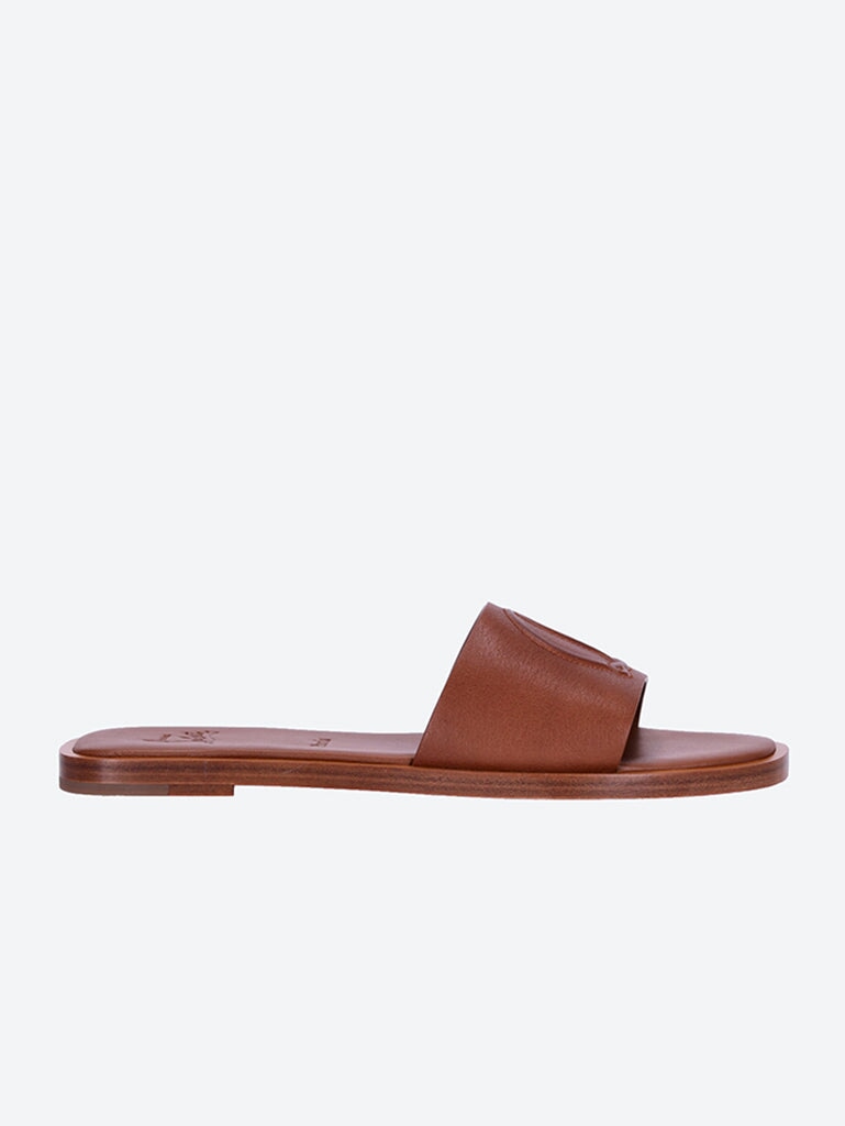 Cl leather mules 1