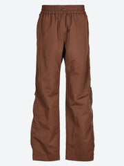 Contrasting colour zip trousers pan ref: