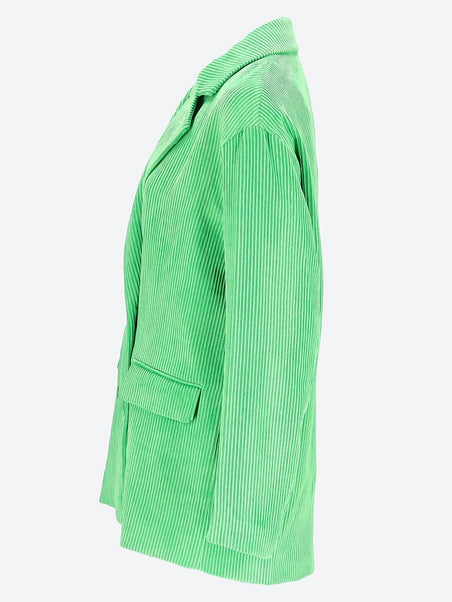 Corduroy double-breasted blazer