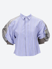 Cotton poplin x nylon twill shirt ref: