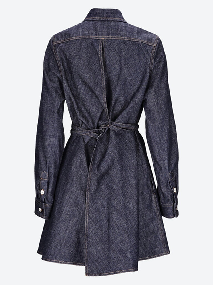 Robe surchemise trapèze en coton 3