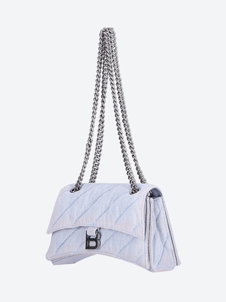Crush s chain leather shoulder bag 2