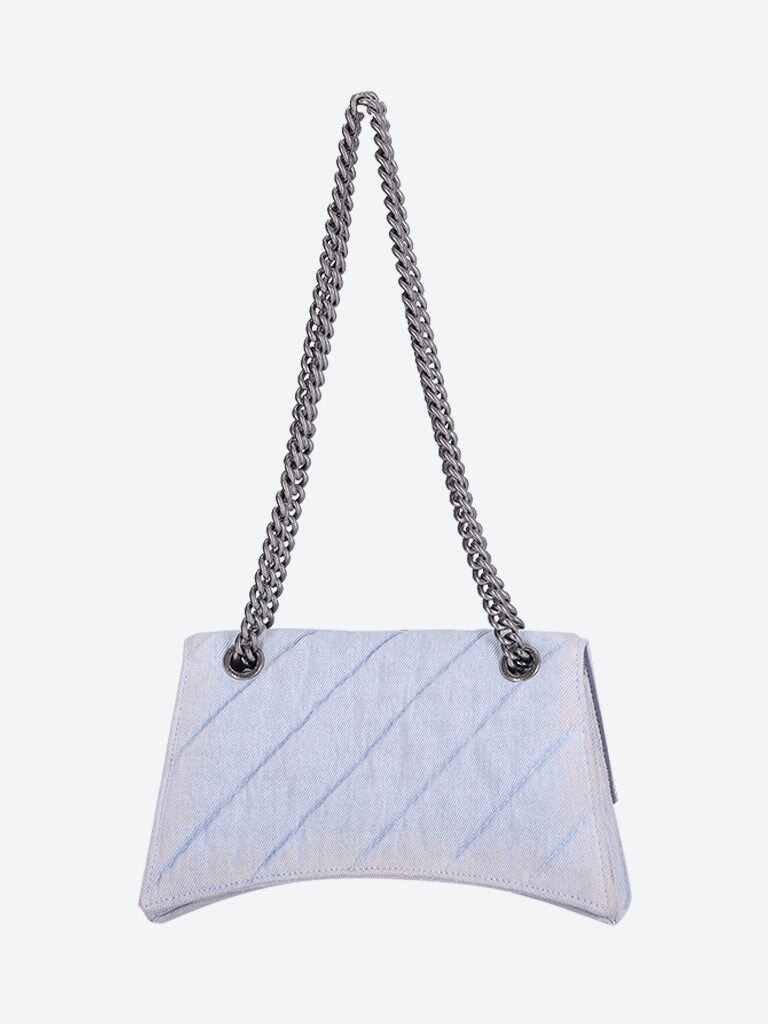 Crush s chain leather shoulder bag 5