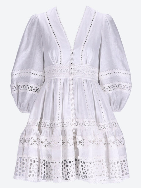 Mini-robe épissée de Devi