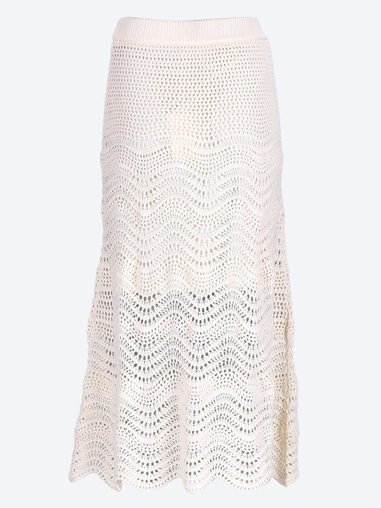 Devi textured knit skirt 3
