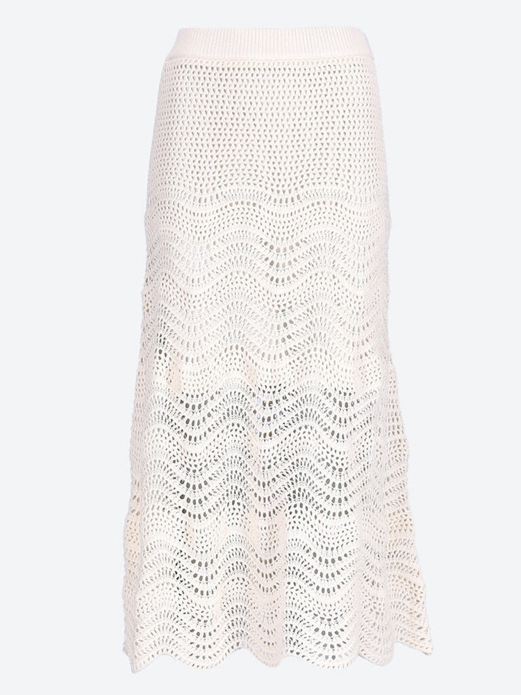Devi textured knit skirt 1
