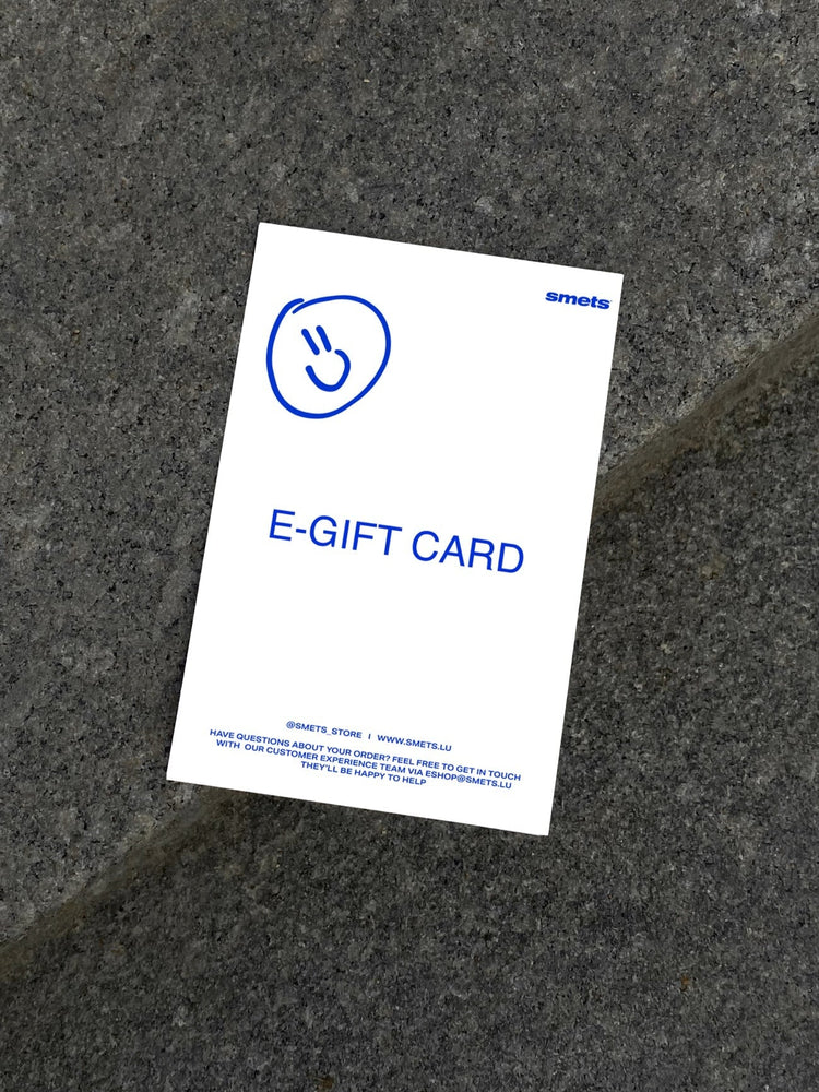 E-gift card Smets 1
