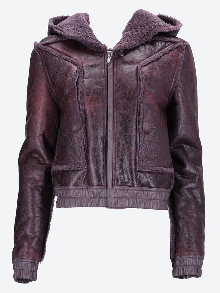 Edfu hooded fur jacket 1