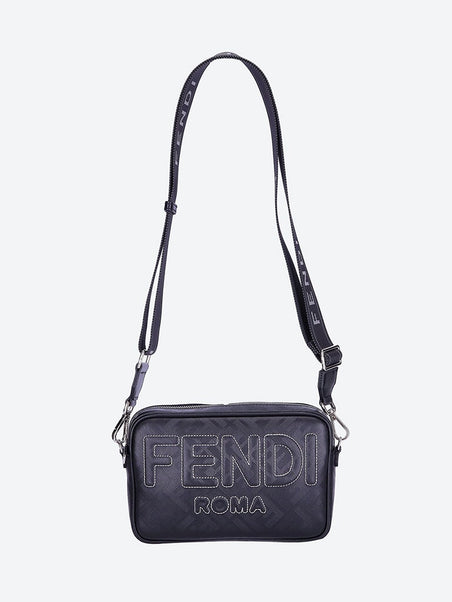 Fendi leather camera case bag