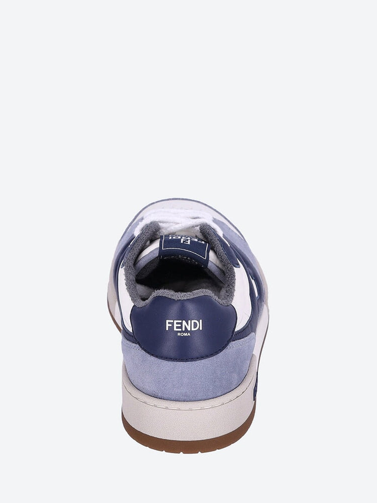 Fendi match leather sneakers 5