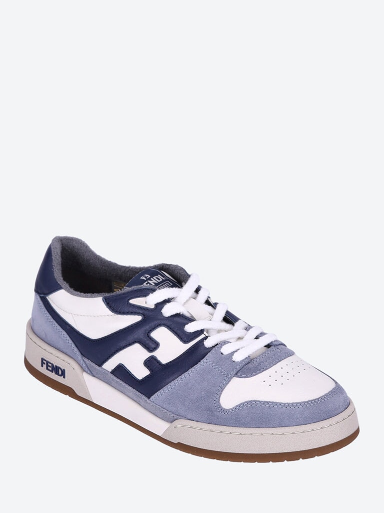 Fendi match leather sneakers 2