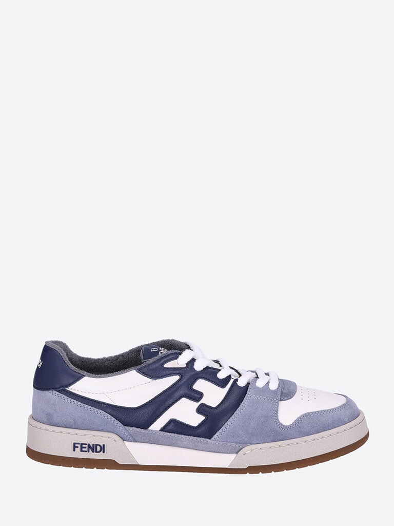Fendi match leather sneakers 1