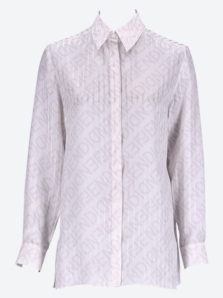 Fendi mirror long sleeve shirt 1
